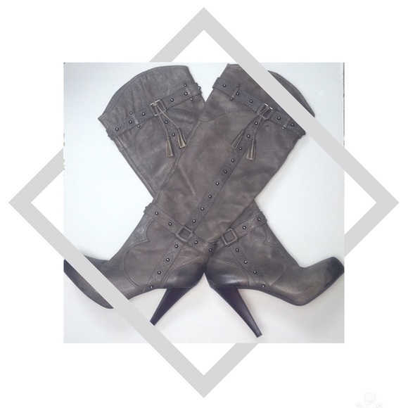 Gianni Bini Leather Boots